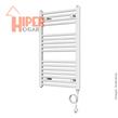 Toallero Calefactor Eléctrico Blanco Peisa Domino S 80