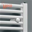 Toallero Calefactor Eléctrico Blanco Peisa Domino S 80