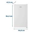 Heladera Bajo Mesada 89L Philco PHBM091B Blanca Clase A+