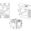 Horno Eléctrico Florencia 7857F + Anafe a Inducción Florencia 6889G