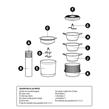 Picadora de Alimentos Recargable (USB) PC5812