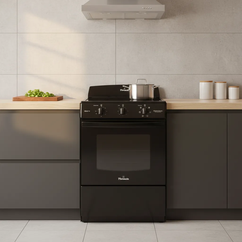 Cocina Eléctrica Florencia 8637G - Anafe Vitrocerámico  - Convección
